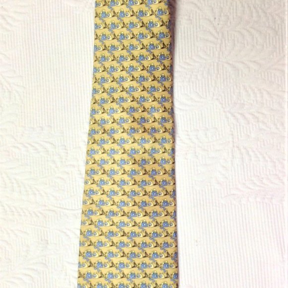 Florentinian Firenze Talking Wired Telephones Rep Tie - Picture 5 of 10